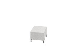 Ivy 1-Seat Bench – compact upholstered bench with no backrest.