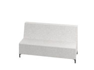 Ivy 3-Seat Armless Sofa – long three-seat sofa with minimalist armless design.