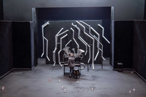 Олег Татаринов Макет до вистави «П’ять пісень Полісся» Людмили Тимошенко