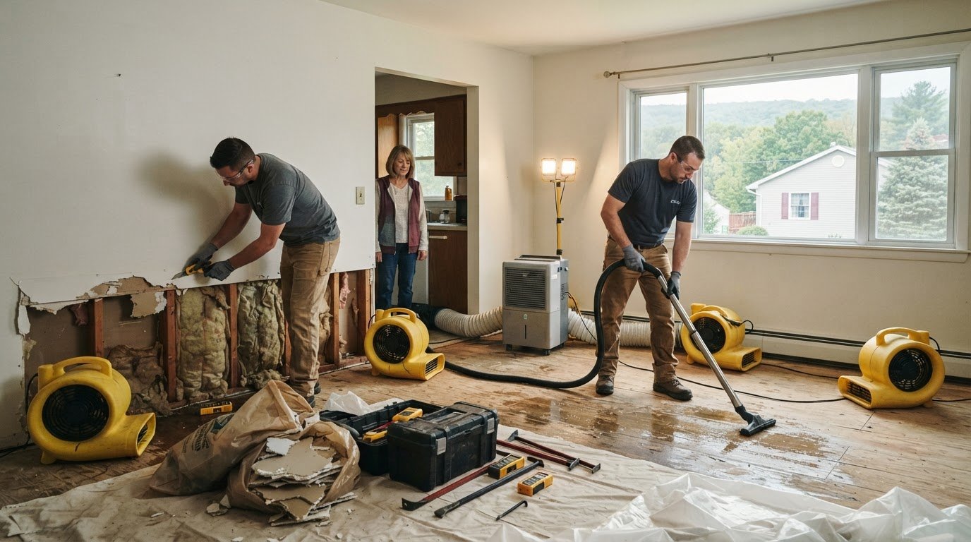 Urgent Flood Cleanup in Crescent: Drying and Repairs