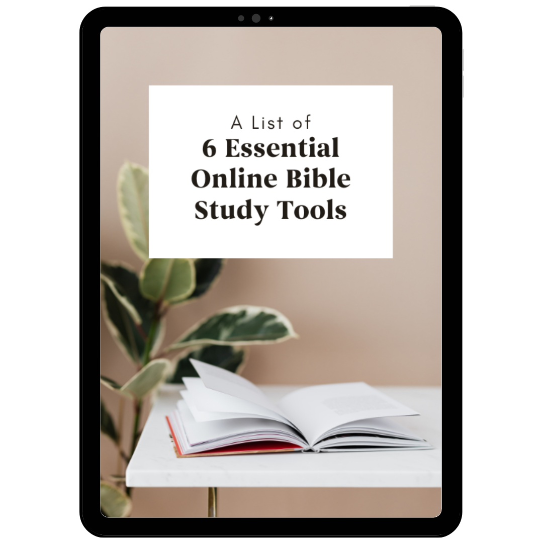 Free Online Bible Study Tools