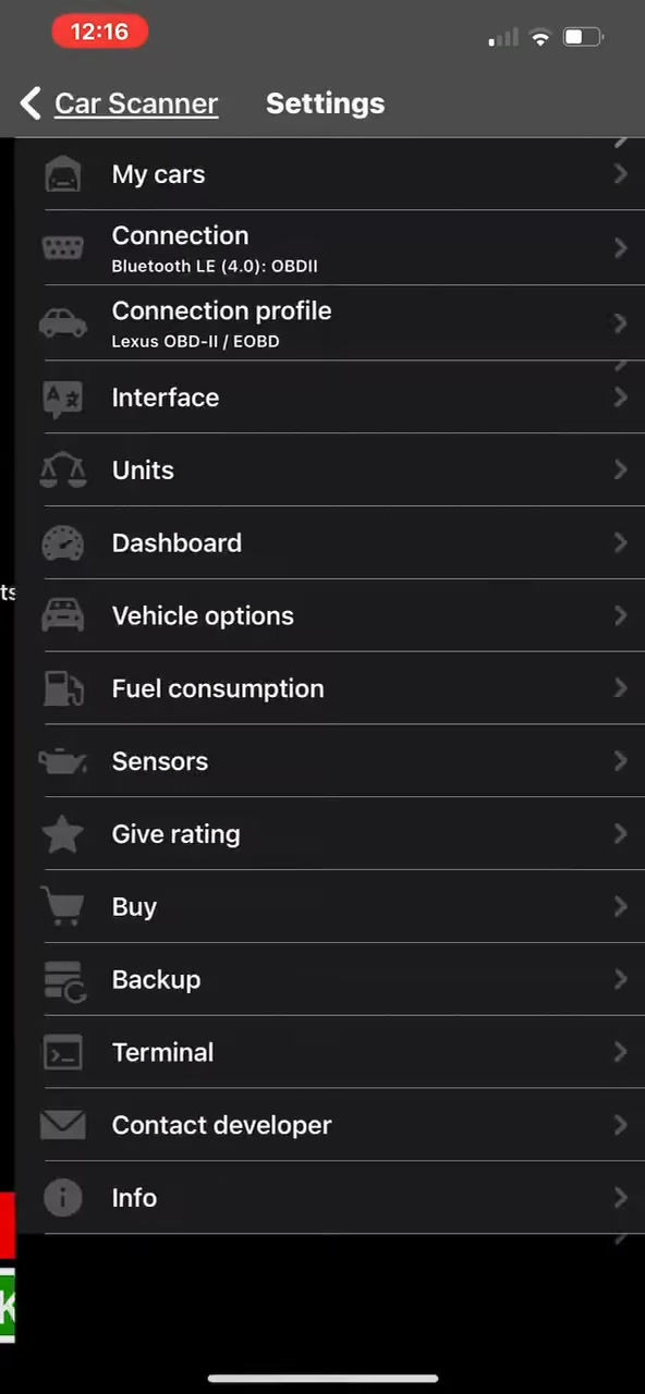 Thumbnail: Bluetooth OBDII car diagnostic reader