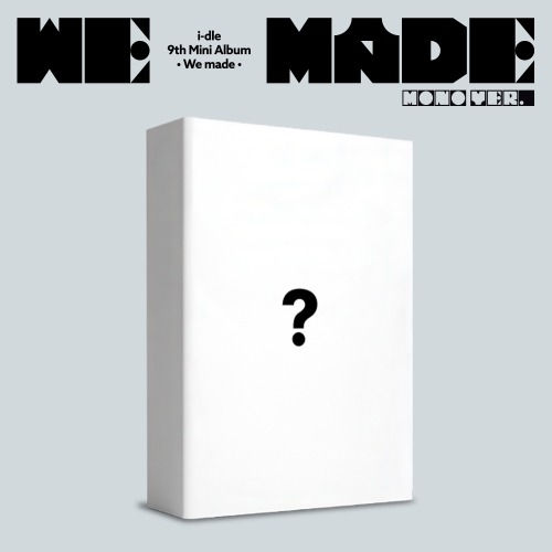 i-dle - 9th Mini Album We made (Mono Ver.)