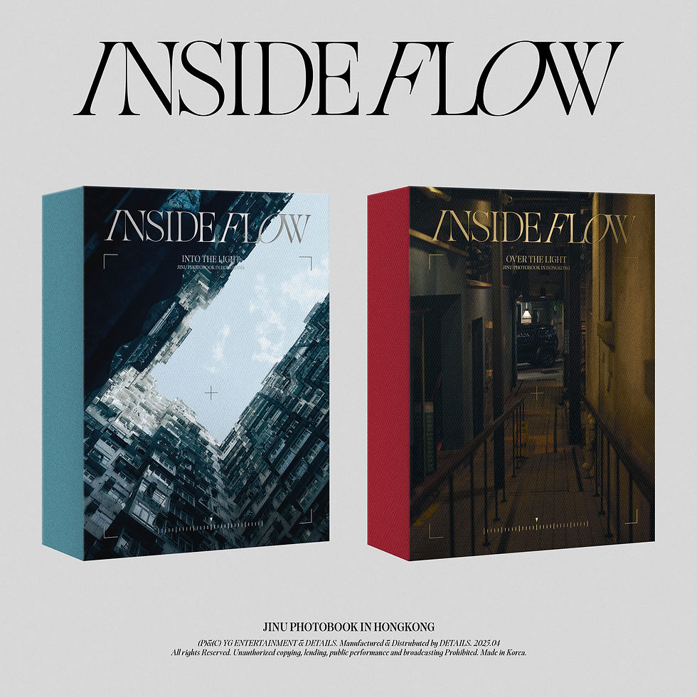 JINU (WINNER) - JINU Photo Book INSIDE FLOW (1CD)
