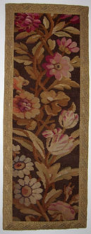 wall hanging 18th century Aubusson tapestry - 89 x 31 cm.JPG