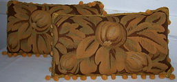 pair of cushions 19th century tapestry - 44 x 26 cm.JPG