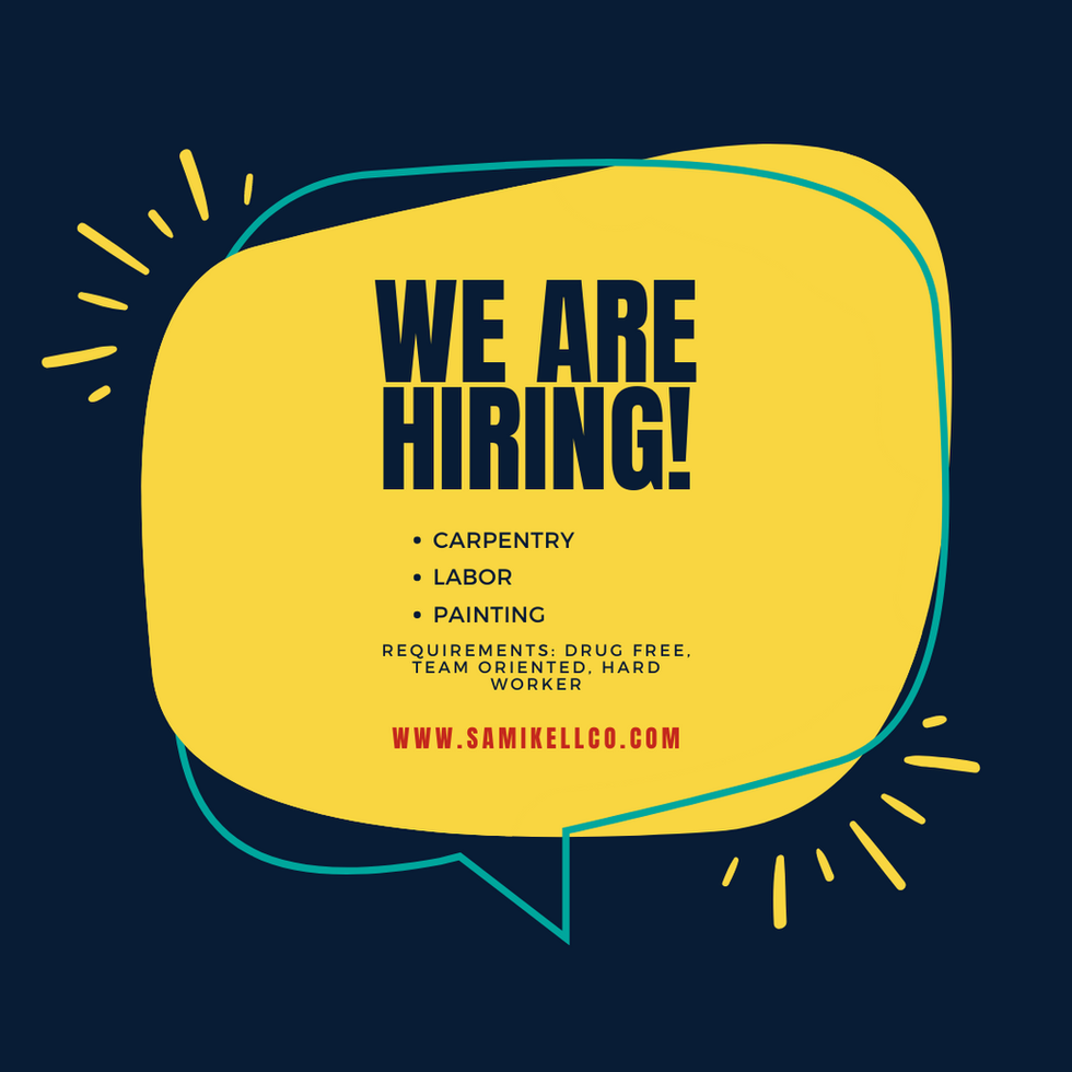 we are hiring