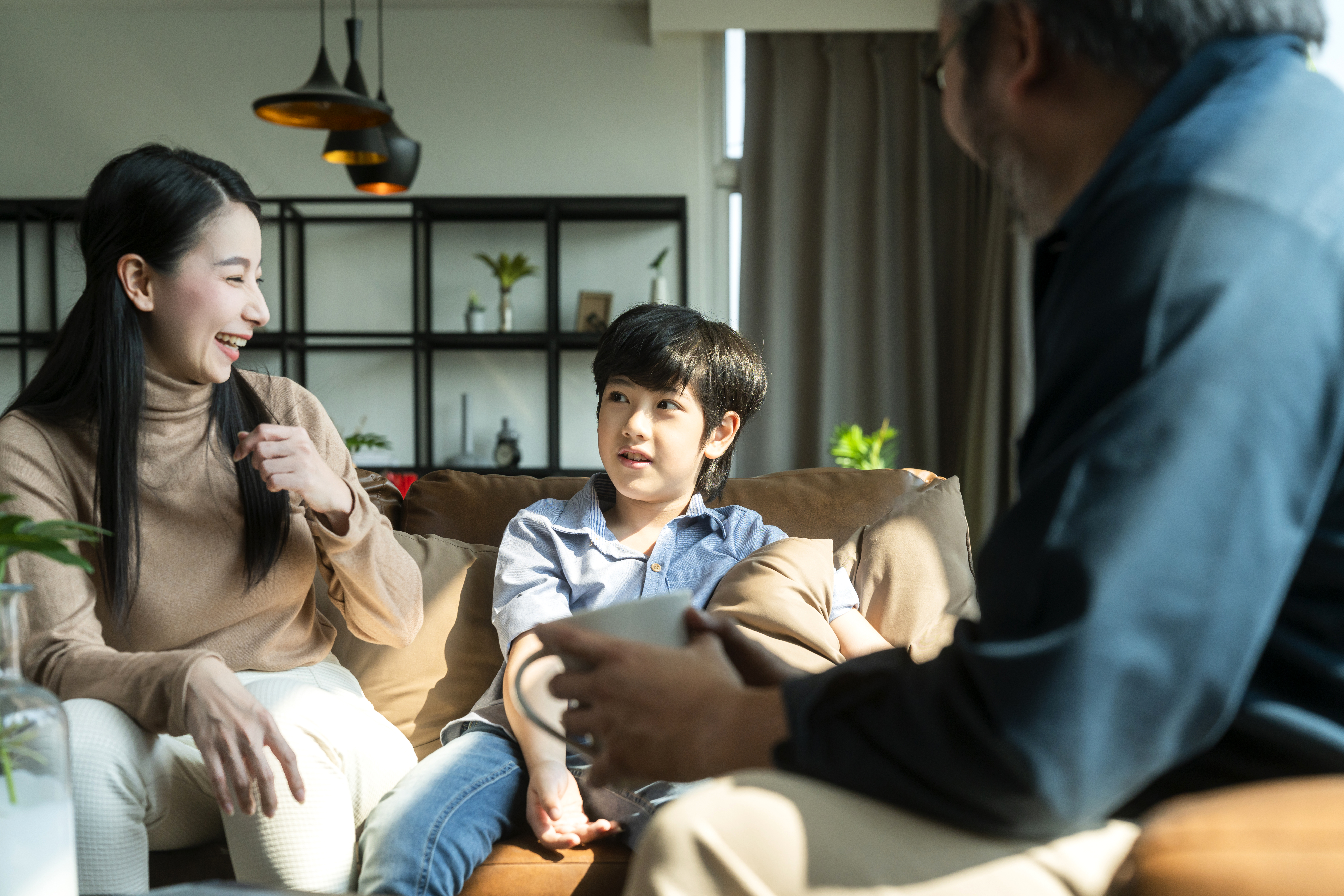 asian-family-sit-relax-positive-conversation-with-son-happiness-smile-boy-casual-talking-w