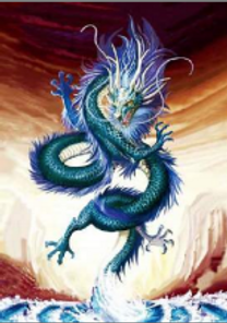 Chinese Dragon 3D Lenticular Poster wall