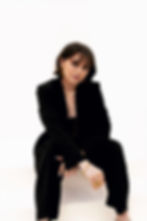 a model sitting