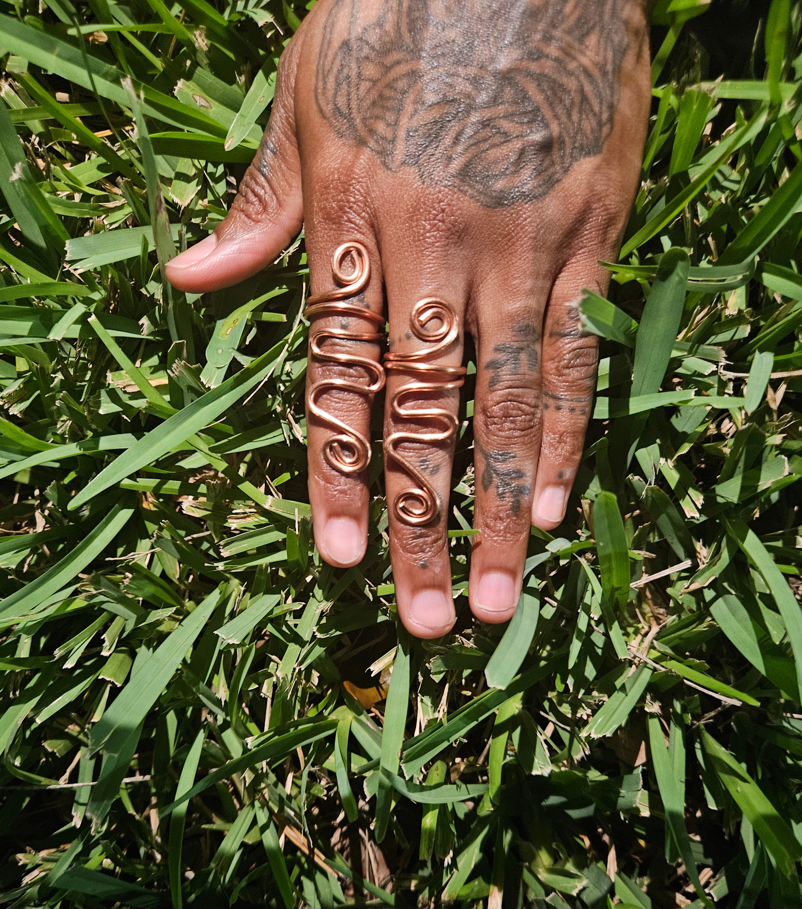 Over The Horizon Copper Ring