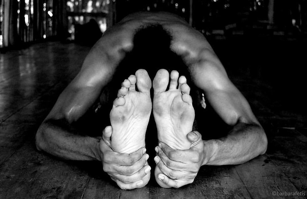 Barbara Fetis Pashchimattanasana Paschimottanasana Velez Yoga Panama Ashtanga