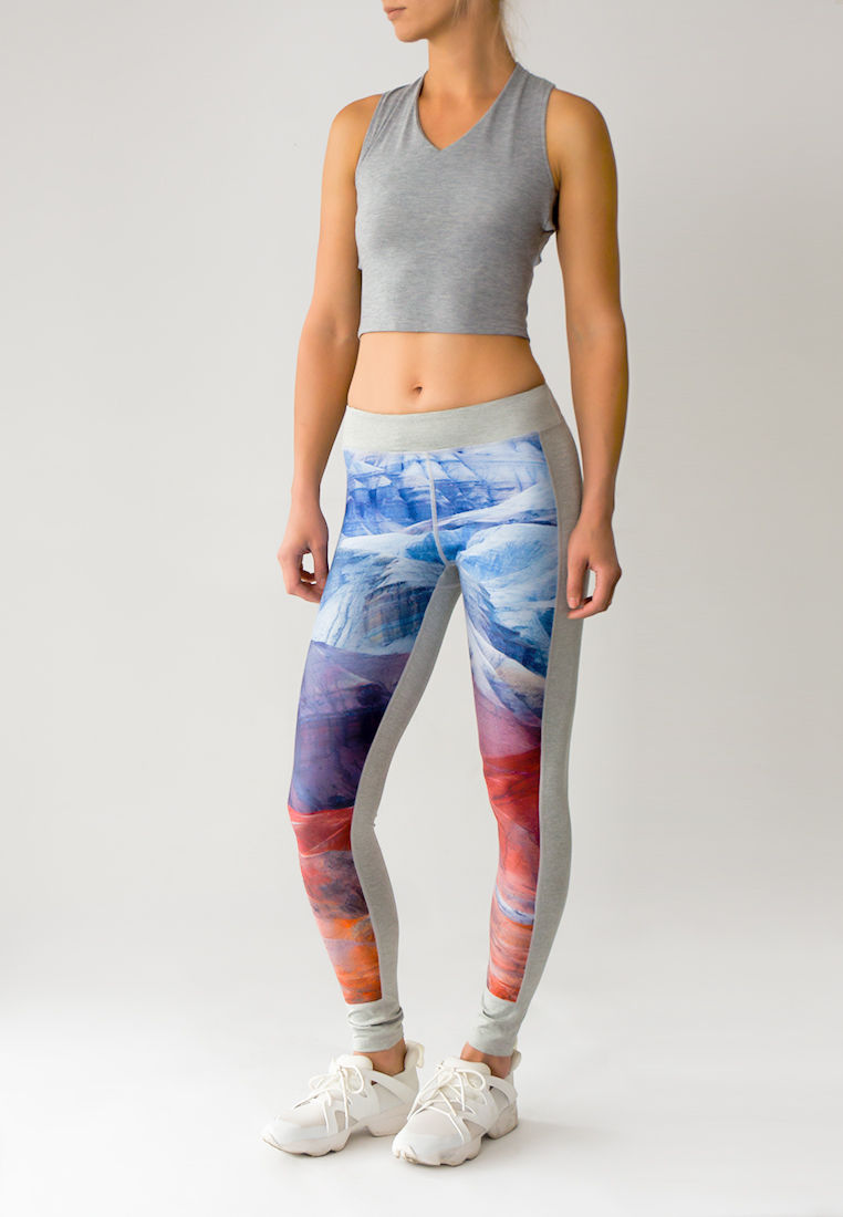Thumbnail: Kaz Nature Treasures Leggins by Neoterica Activewear