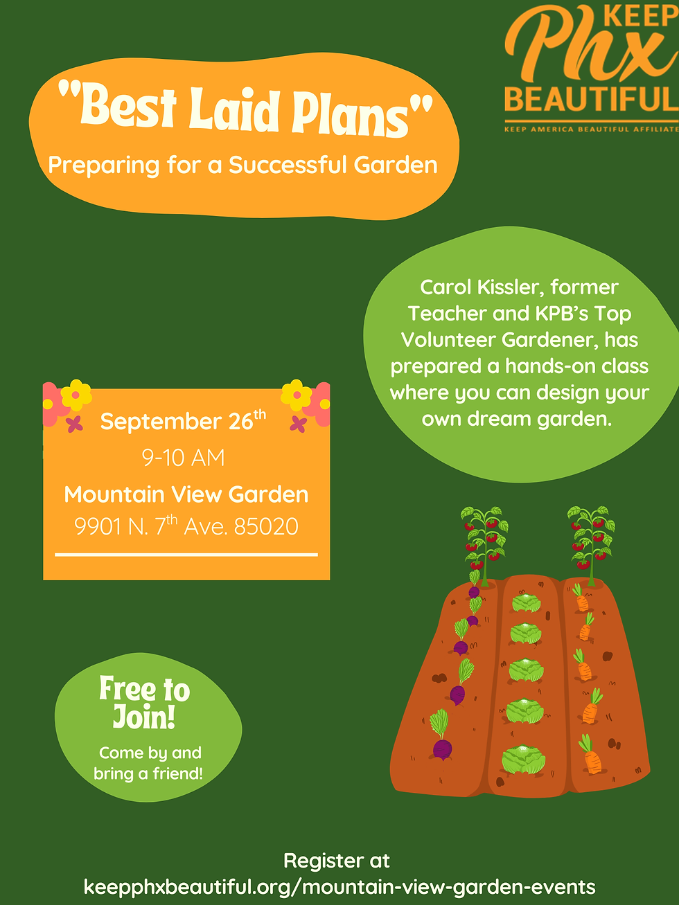 "Best Laid Plans" Workshop @ Mountain View