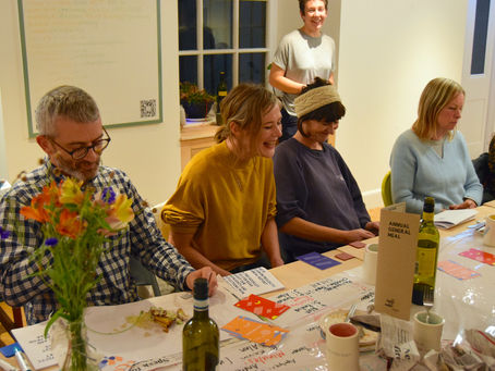 Deveron Projects' Annual General Meal with Cards on the Table 
