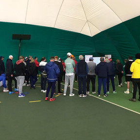Steve Whelan presenting an LTA CPD Workshop