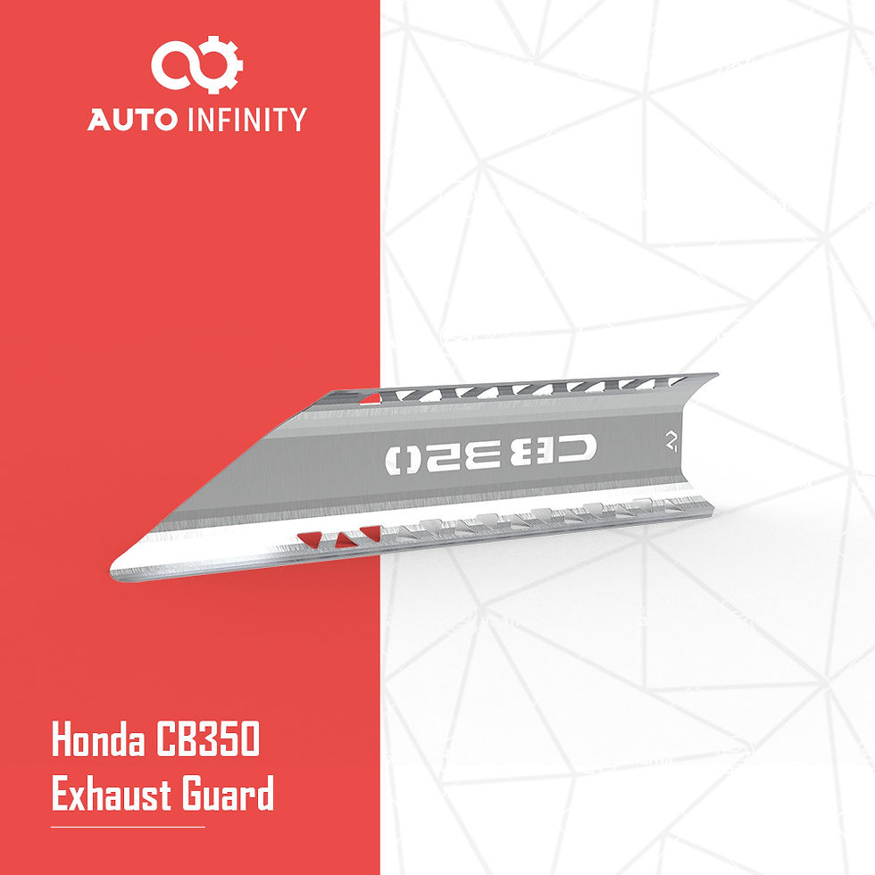 Miniature : Honda CB350 Exhaust Guard