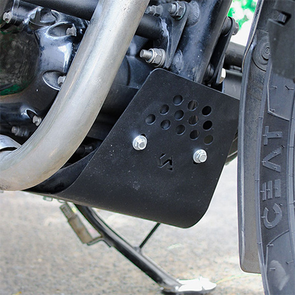 Thumbnail: Honda CB 350 Hness - Combo (Pillion Footrest Single + Sump Guard)