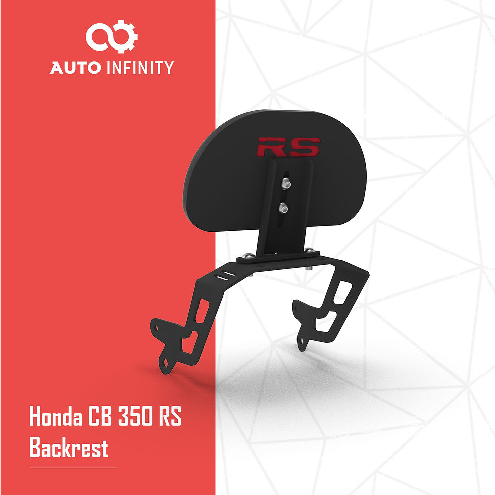Miniature : Honda CB350 RS Backrest