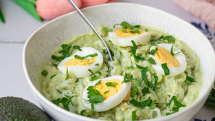 NUTRIFIT špagete sa avokadom, jogurtom i jajima