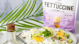 NUTRIFIT fettucine sa rikotom, breskvama i tikvicom