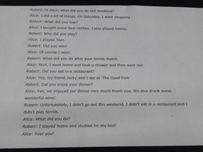 Dialogue Practice