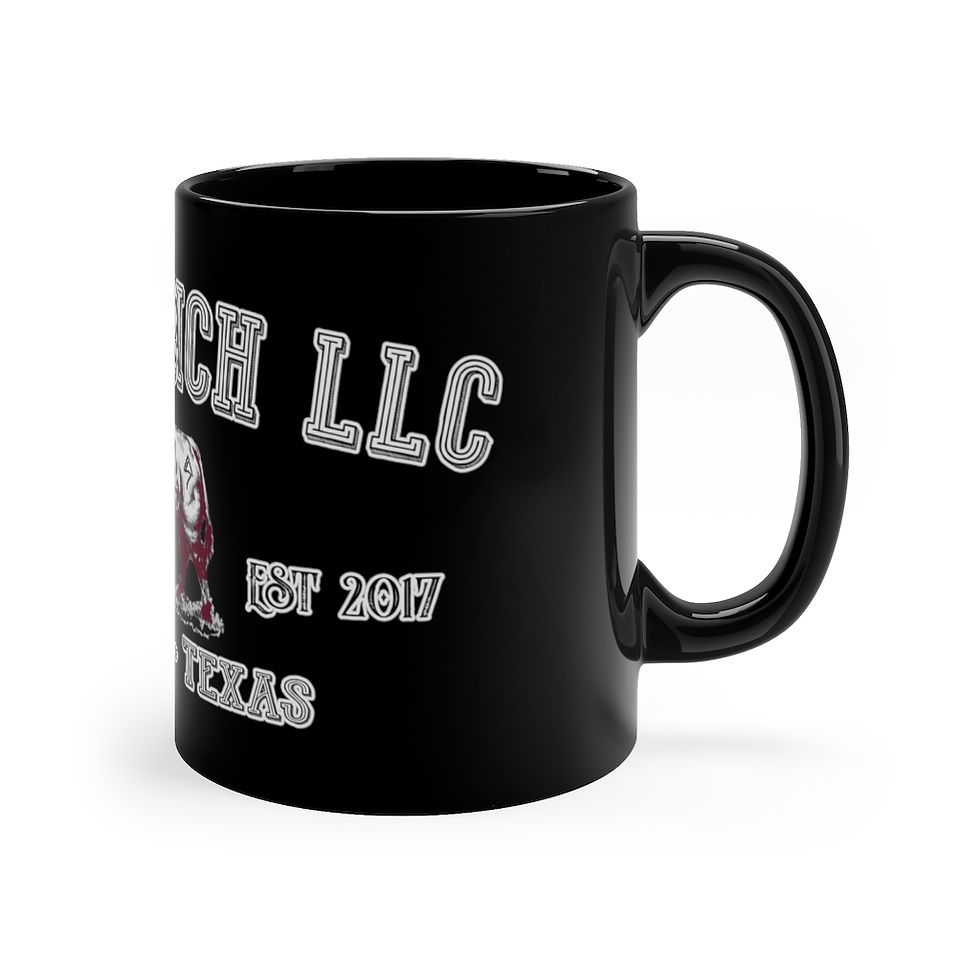 Thumbnail: FLASH RANCH 11oz Black Mug