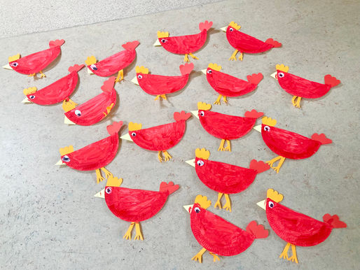 The Little Red Hen and Honey Bees