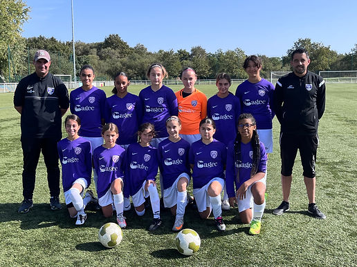 Equipes U12-U13 Groupement Féminin des Violettes Sud Loire