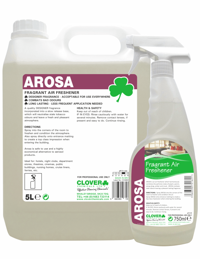 Arosa Fragrant Air Freshner 750ml & 5ltr