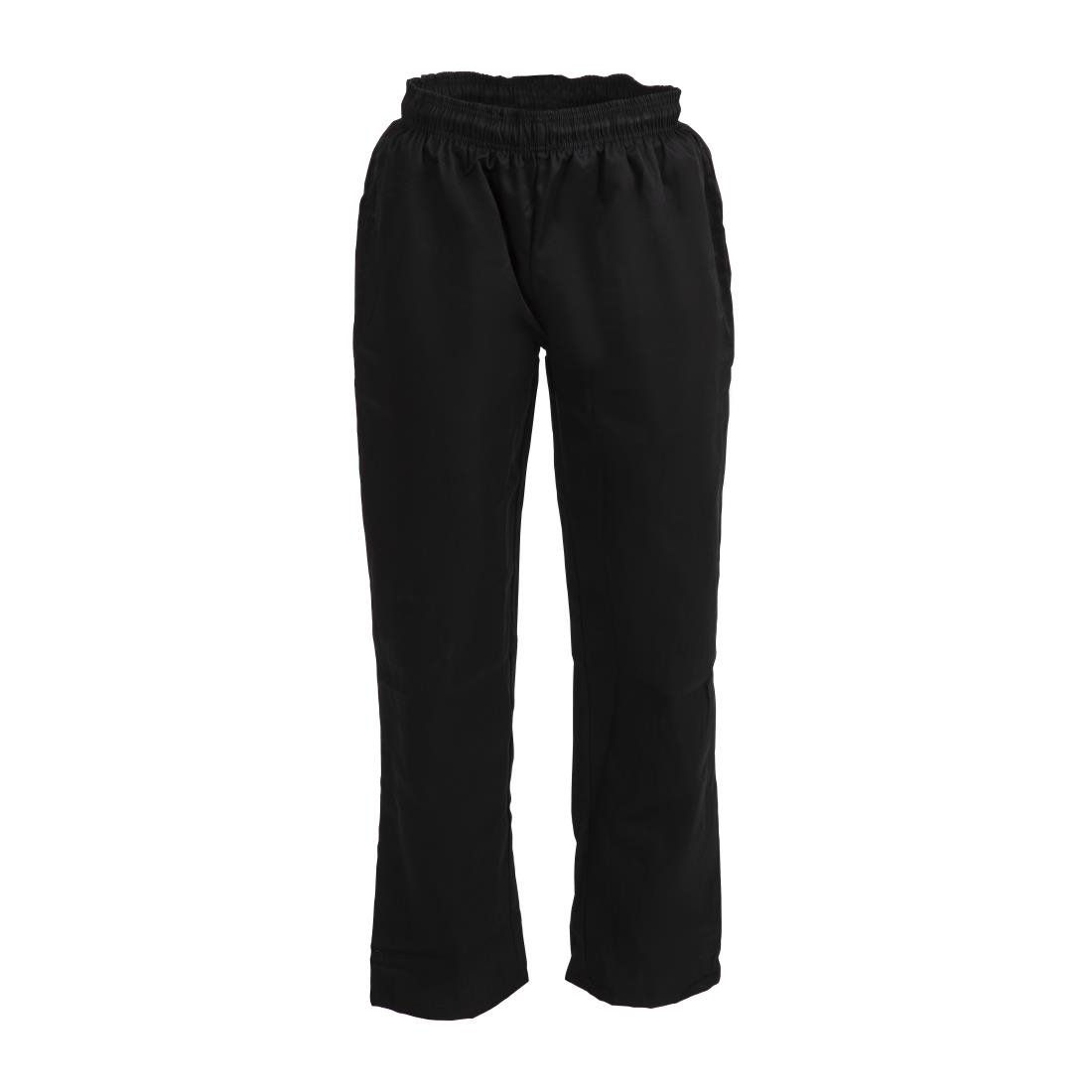 Black Chefs Trousers