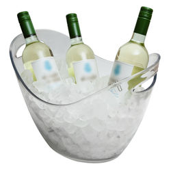 8ltr Clear Plastic Wine Cooler