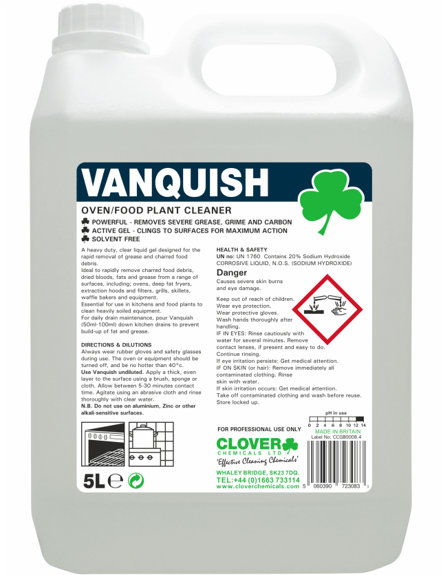 CH016 Vanquish Oven Cleaner 5ltr