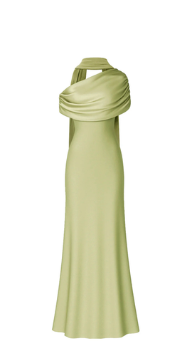 green emerald velvet dress Berylove Women Matcha Bridesmaid Dress A Line Spaghetti Straps Chiffon Long Wedding Party Dress with Lace Up Back, Matcha / US24W