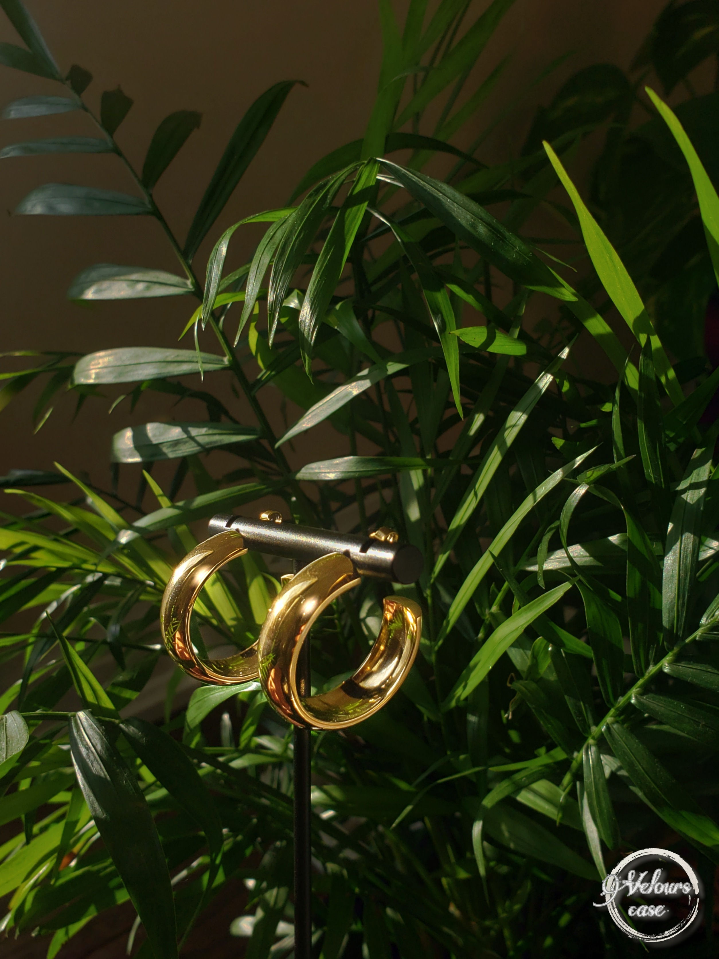 Megan Chunky Hoop Earrings