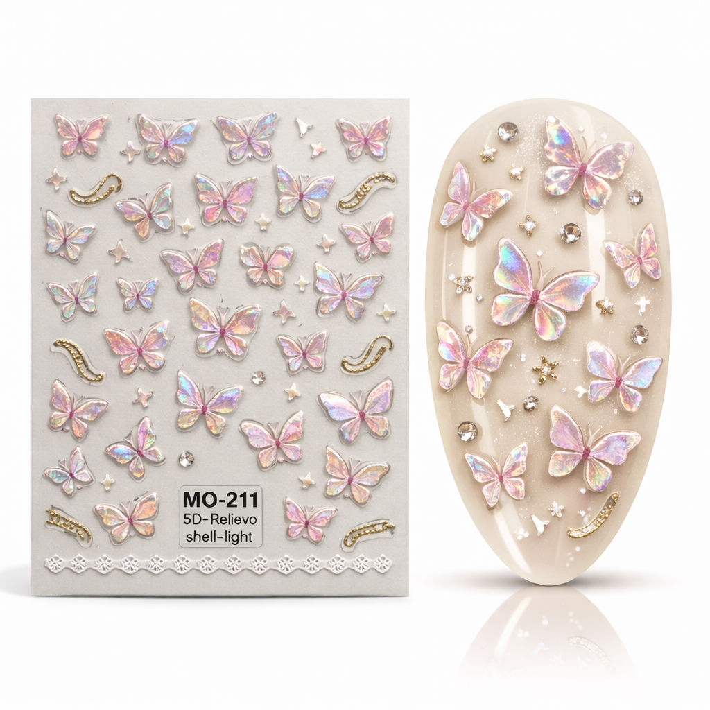 Stickers 5D butterfly MO-211