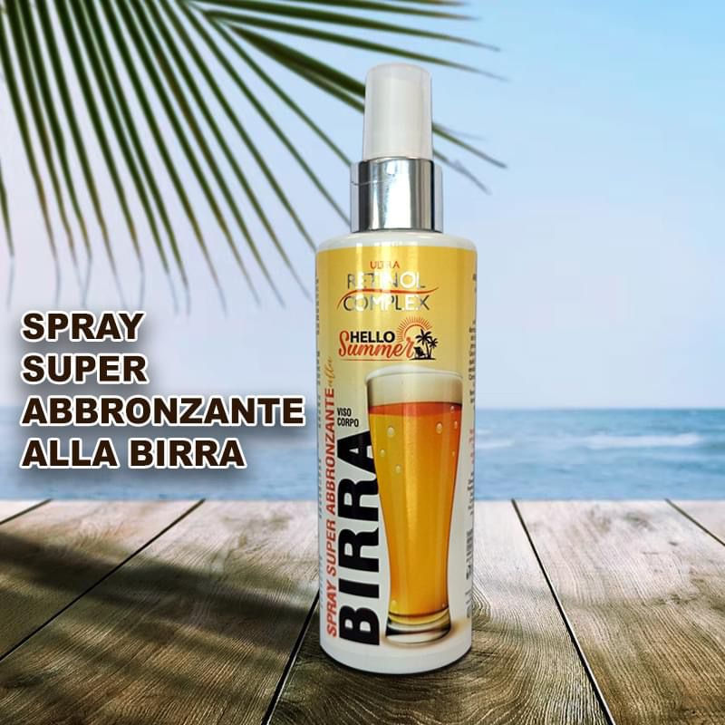 SPRAY SUPER ABBRONZANTE ALLA BIRRA