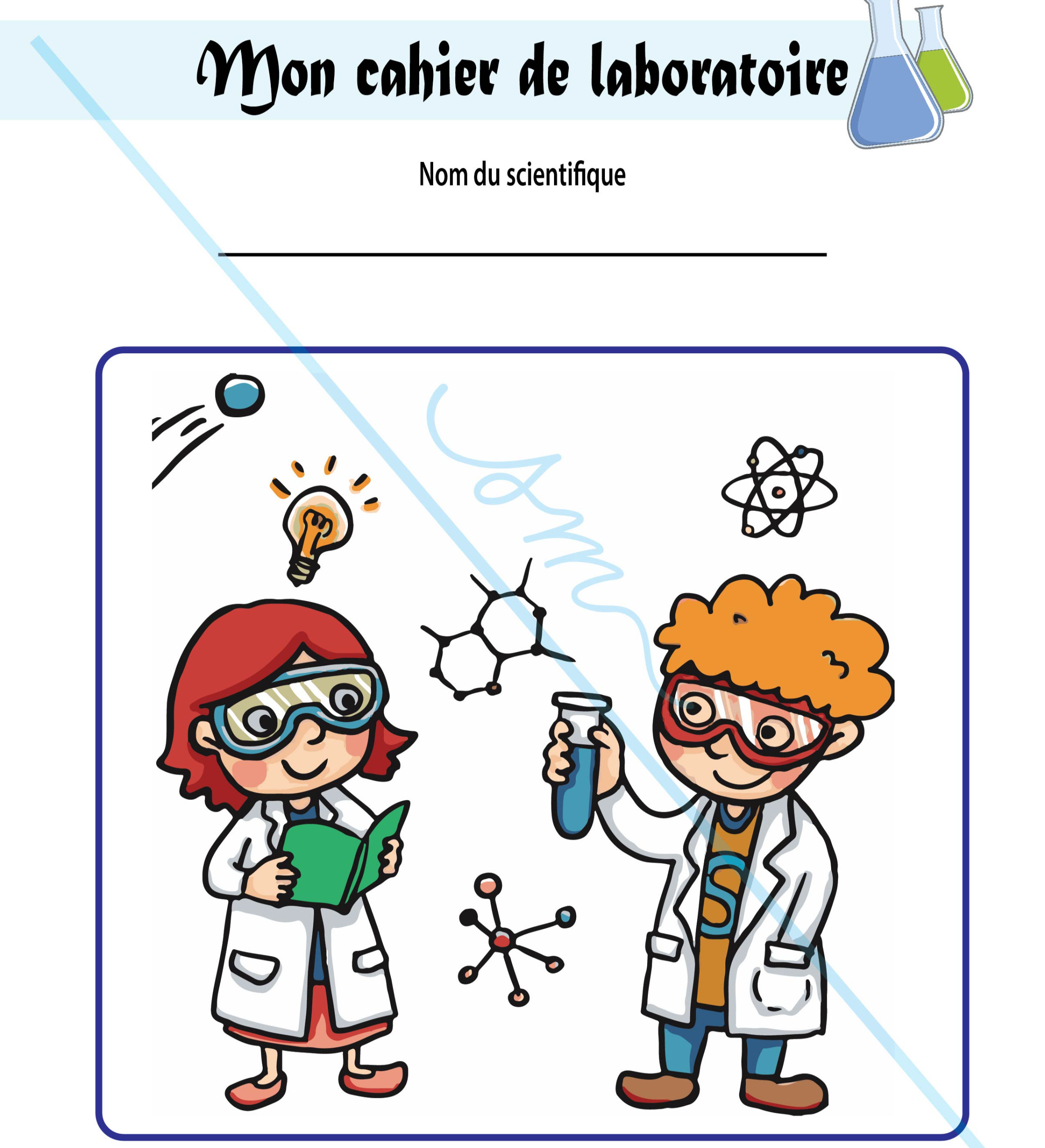 Cahier de laboratoire