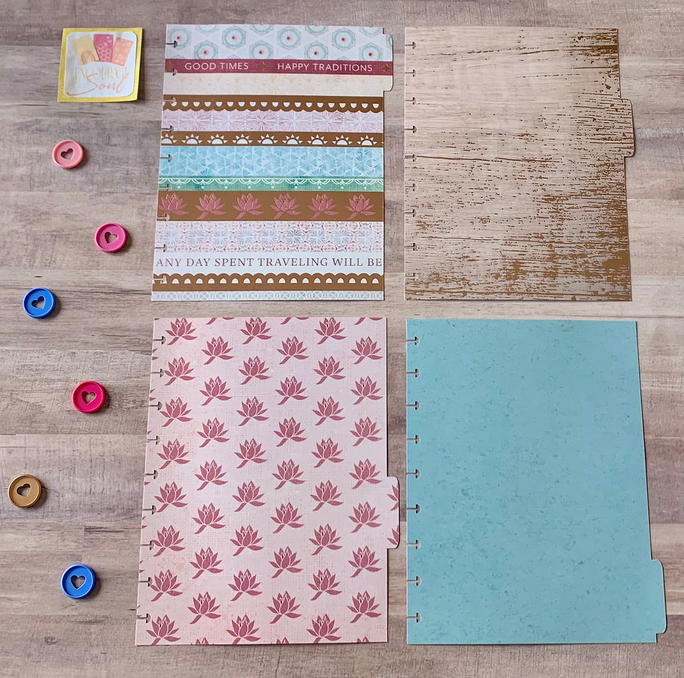 Thumbnail: Laminated Dividers: Happy Traditions