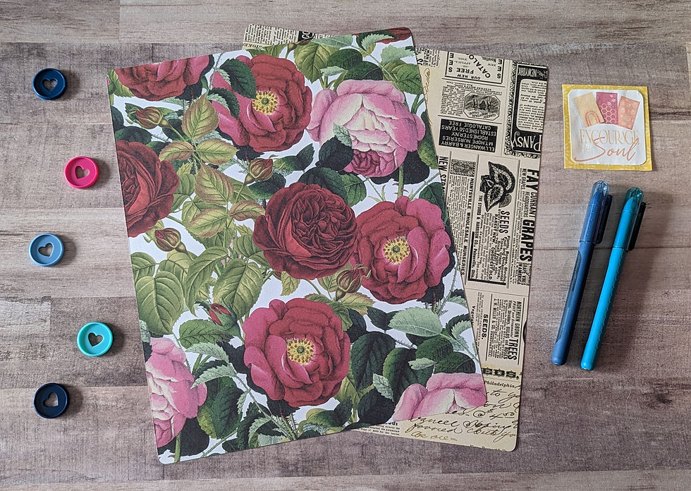 Thumbnail: Vintage Rose Paper Cover