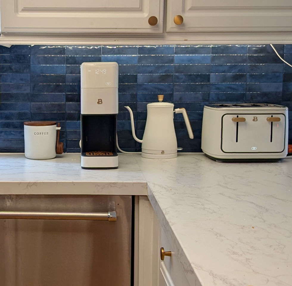 Updated appliances tied the look together.