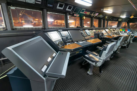 Large industrial touch screens used in news studios to display news content and enhance visuals. These screens provide crisp image quality and responsive touch functionality to enhance the interactivity and appeal of newscasts.