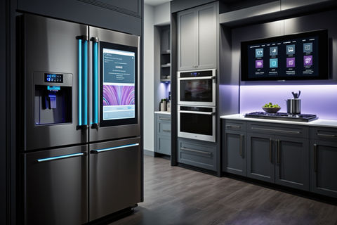 Efficient touchscreens for smart appliances simplify home device control. Industrial-grade touchscreen technology is used in appliances such as refrigerators and washing machines to provide convenient user interfaces that increase home automation and smart connectivity.