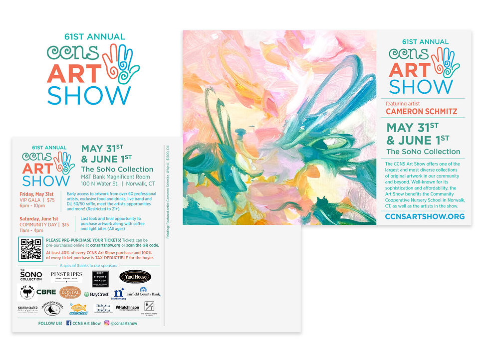 Event logo and post card design