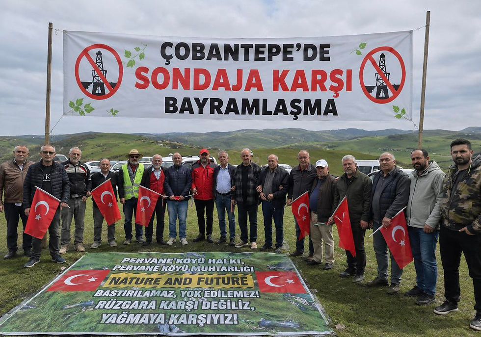 Bayramda Da “Madene Hayır” Nöbeti