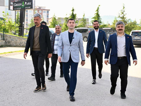 Altınordu'yu arşınlıyorlar...