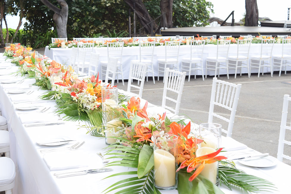 Tropical Tablescape