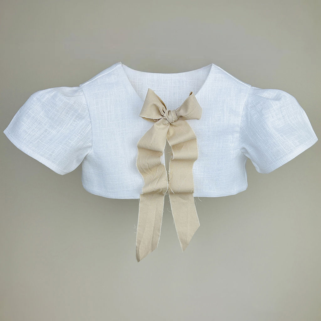 COLLARLESS BOLERO SHRUG