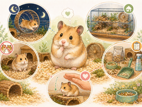 5 ting du bør vite før du anskaffer deg hamster