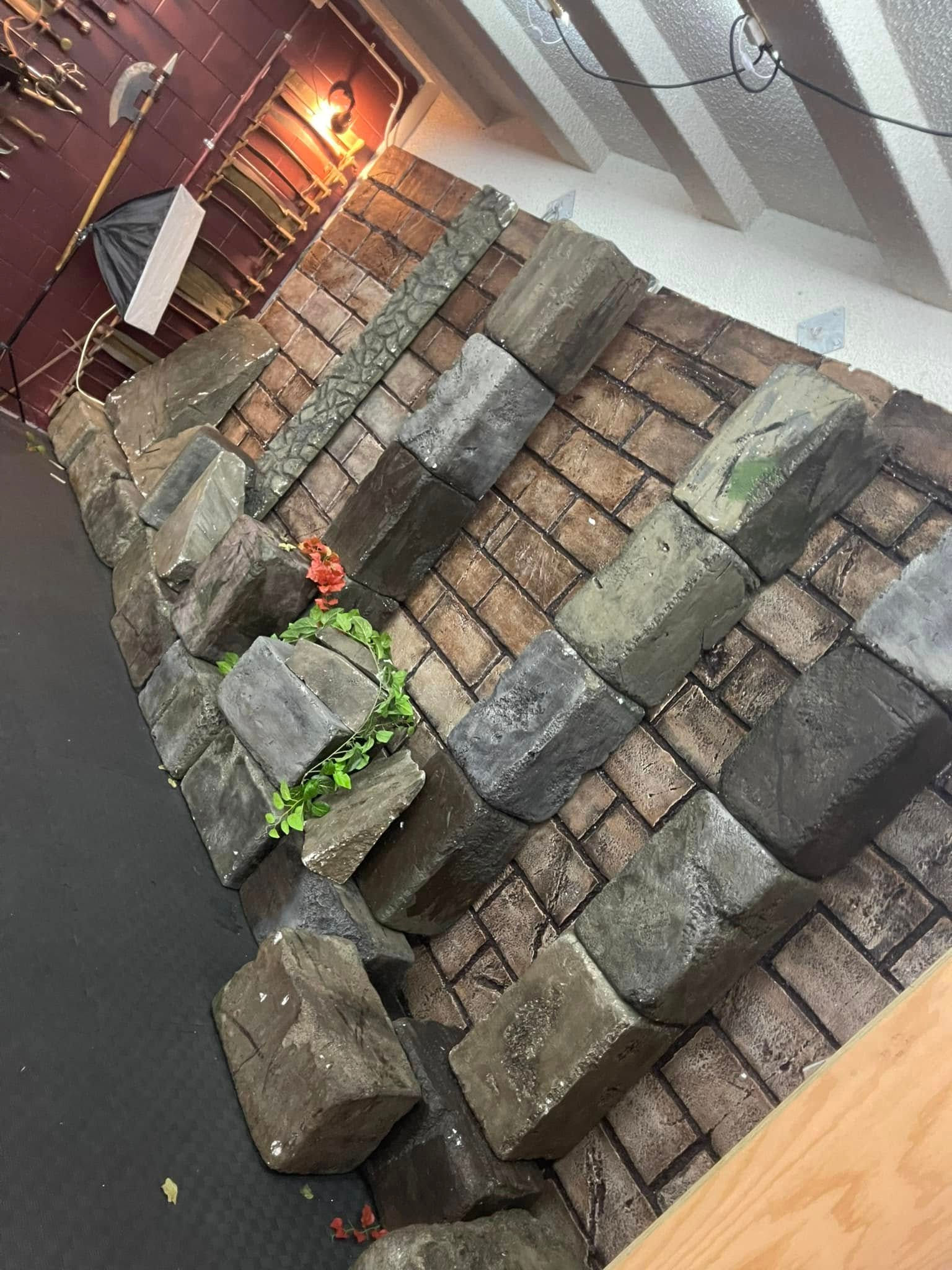 Polystyrene Castle Wall Blocks